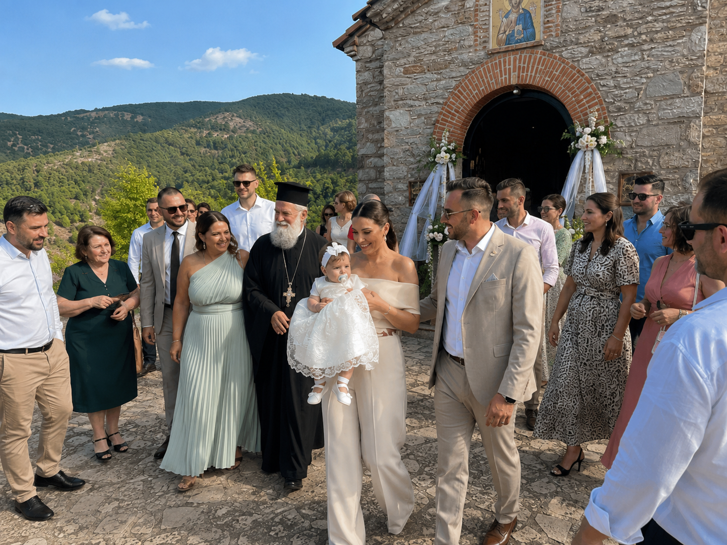 Φωτογραφική κάλυψη βάπτισης